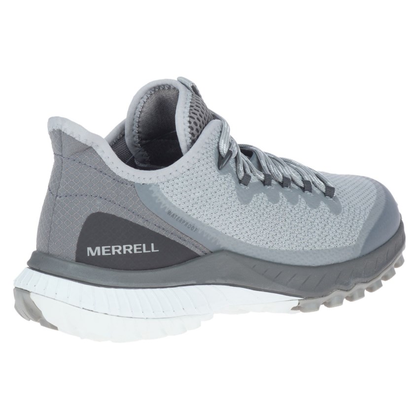 Chaussures Randonnée Merrell Bravada Waterproof Grise Clair Femme | C.M.UHIJ